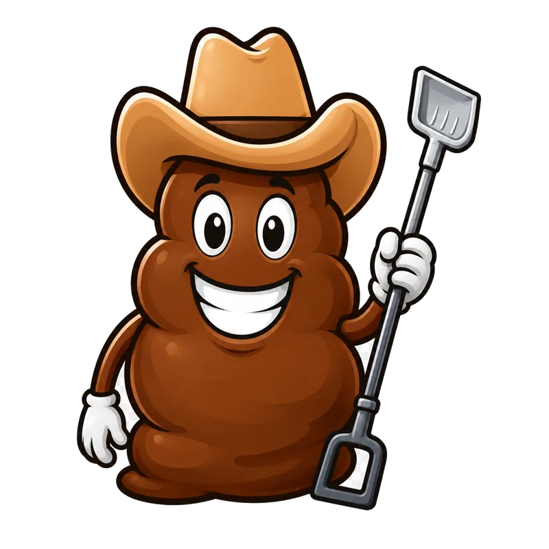 Turd Cowboy mascot