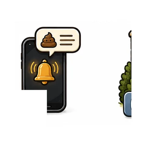 On-the-way phone notification